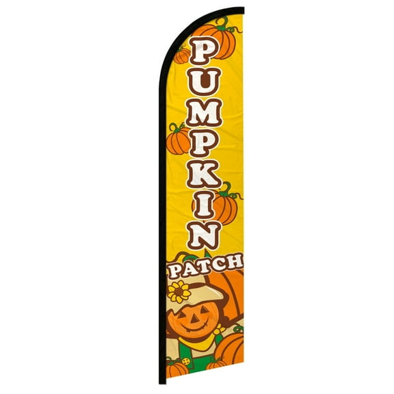 Pumpkin Patch Windless Banner Flag