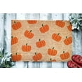 thumbnail image 1 of Pumpkin Pattern Cute Pumpkin Fall Door Mat for Front Door Home Entrance Rugs Farmhouse Home Kitchen Decoration Floor Front Door Mat, 24 x 16 Inch, 1 of 4