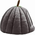 thumbnail image 1 of Pumpkin Pet Bed Cave for Cats & Small Dogs, Semi-Enclosed Indoor Cat Bed with Non-Slip Bottom, Soft Warm Halloween Pumpkin House Bed for Kittens & Puppies, 1 of 5