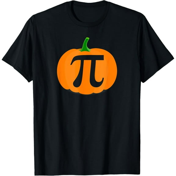 Pumpkin Pi Funny Halloween & Thanksgiving Pumpkin Pie T-Shirt100% pure cotton short-sleeved shirt for both men and women
