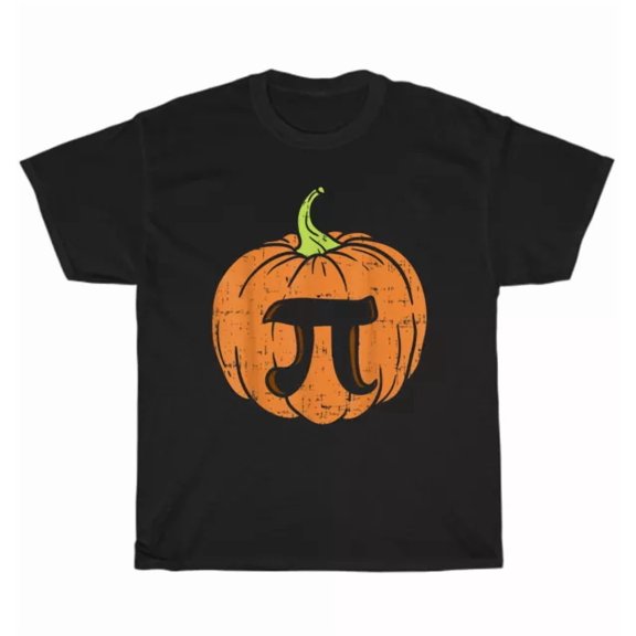 Pumpkin Pi Math Thanksgiving Pie Day Costume T-Shirt Unisex Tee Gift, Vintage Birthday Gift