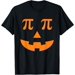 Pumpkin Pi Pie Math Pun Thanksgiving Halloween Costume Everyday T-Shirt ...