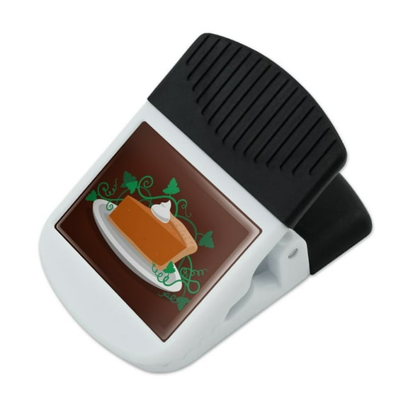Pumpkin Pie Refrigerator Fridge Magnet Magnetic Hanging Hook Note Snack Clip