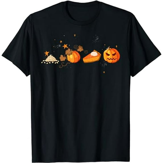 Pumpkin Pie Spice Seed Funny Halloween Costume Fall Season T-Shirt