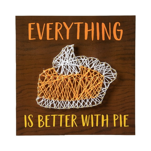 Pumpkin Pie String Art Craft Kit