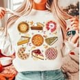 thumbnail image 1 of Pumpkin Pie Thanksgiving Sweatshirt, Retro Fall SWEAT Sweatshirt for Holiday Dinners, Cute Autumn Shirt, Cozy Seasonal Apparel for Pie Lovers BO120761, 1 of 5