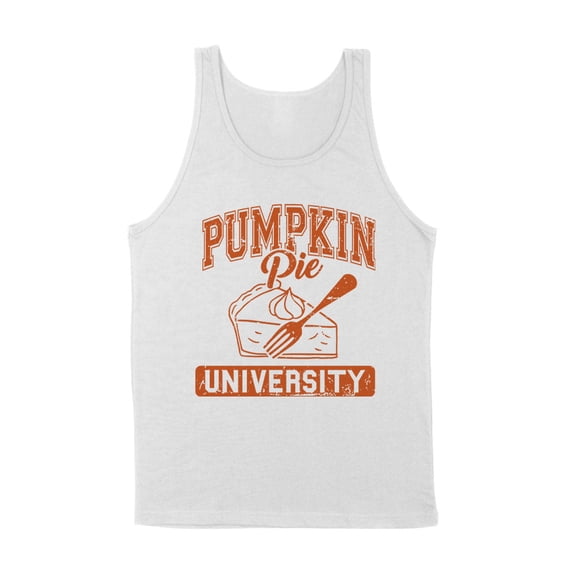 Pumpkin Pie University Tank Top Unisex X-Small White