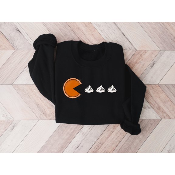 Pumpkin Pies Sweatshirt – Trendy Thanksgiving Pumpkin Pie Cozy Fall Graphic Sweatshirt for Women