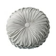 thumbnail image 1 of Pumpkin Pillow Velvet Floor Pillow Pleated Round Pillow, 1 of 6