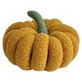 thumbnail image 1 of Pumpkin Pillows, Fall Pumpkin Pillow, Cute Throw Pillows Halloween Decorations, Teddy Fleece Accent Cushion for Holiday, Friends Gift, 1 of 4