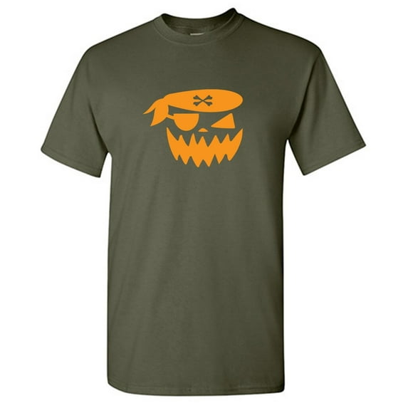 Pumpkin Pirate Sarcastic Humor Graphic Tees Gift For Mens Novelty Funny T Shirt