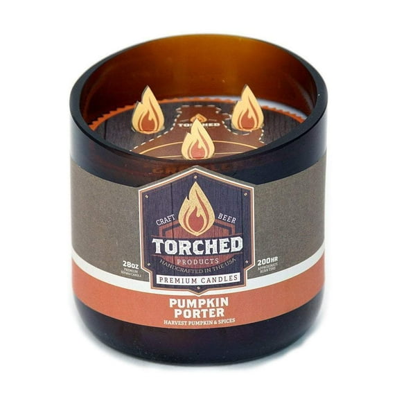 Pumpkin Porter Beer Candle