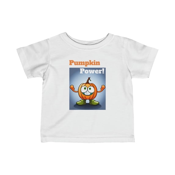 Pumpkin Power Infant Fine Jersey Tee