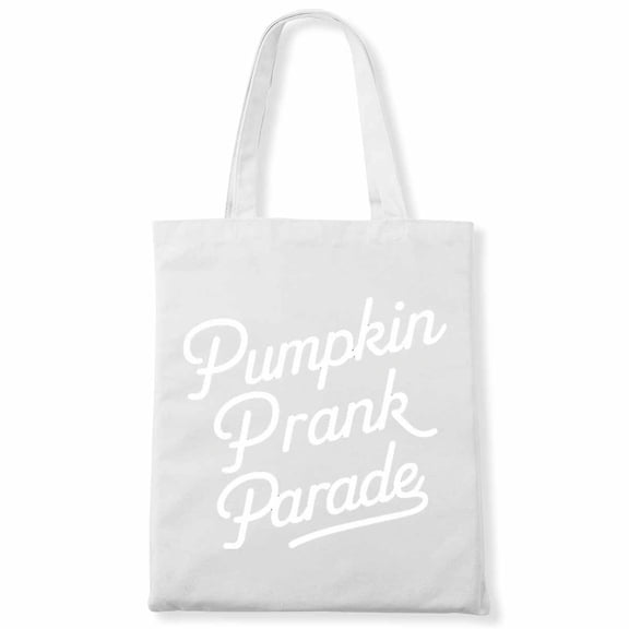 Pumpkin Prank Parade Leopard Print For Fall Thanksgiving Halloween Canvas Bag 3Pcs