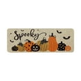 thumbnail image 1 of Pumpkin Print Kitchen Rug with Non-Slip Base, Dirt-Resistant Entryway Mat for Home Bathroom Decor, 1 of 7