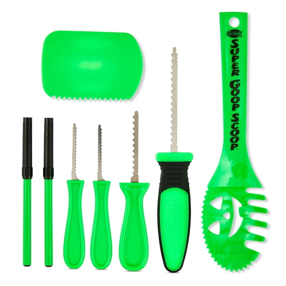 Pumpkin Pro Family Size Halloween Adult Pumpkin Carving Kit, Fun World, 10.88 x 10.88 x .55 inches
