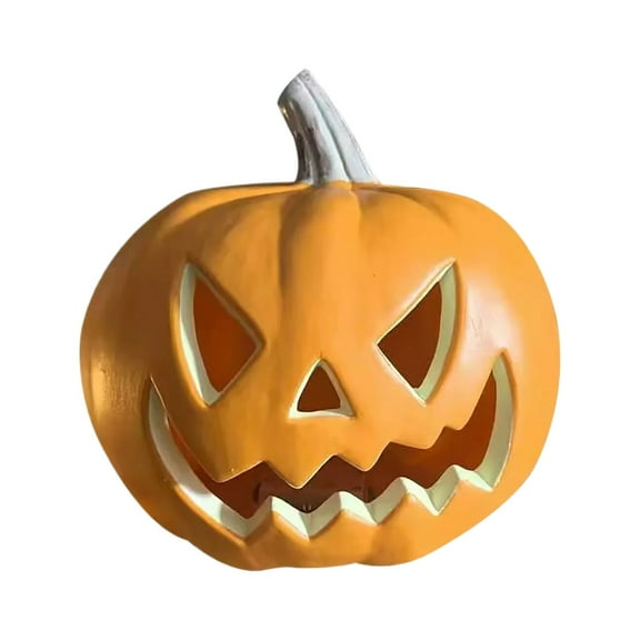 Pumpkin - Pumpkins Halloween Light Up Pumpkin Outdoor Indoor Battery Operated Lighted Pumpkin with Halloween Pumpkin Decorations
