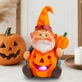 thumbnail image 1 of Pumpkin Resin Statue Pumpkin Gnome Statue Halloween Garden Decor Resin Ear of Wheat Beard Figurine for Outdoor Indoor Holiday Ornaments, 1 of 5