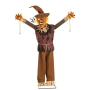 Pumpkin Scarecrow Animatronic Decoration