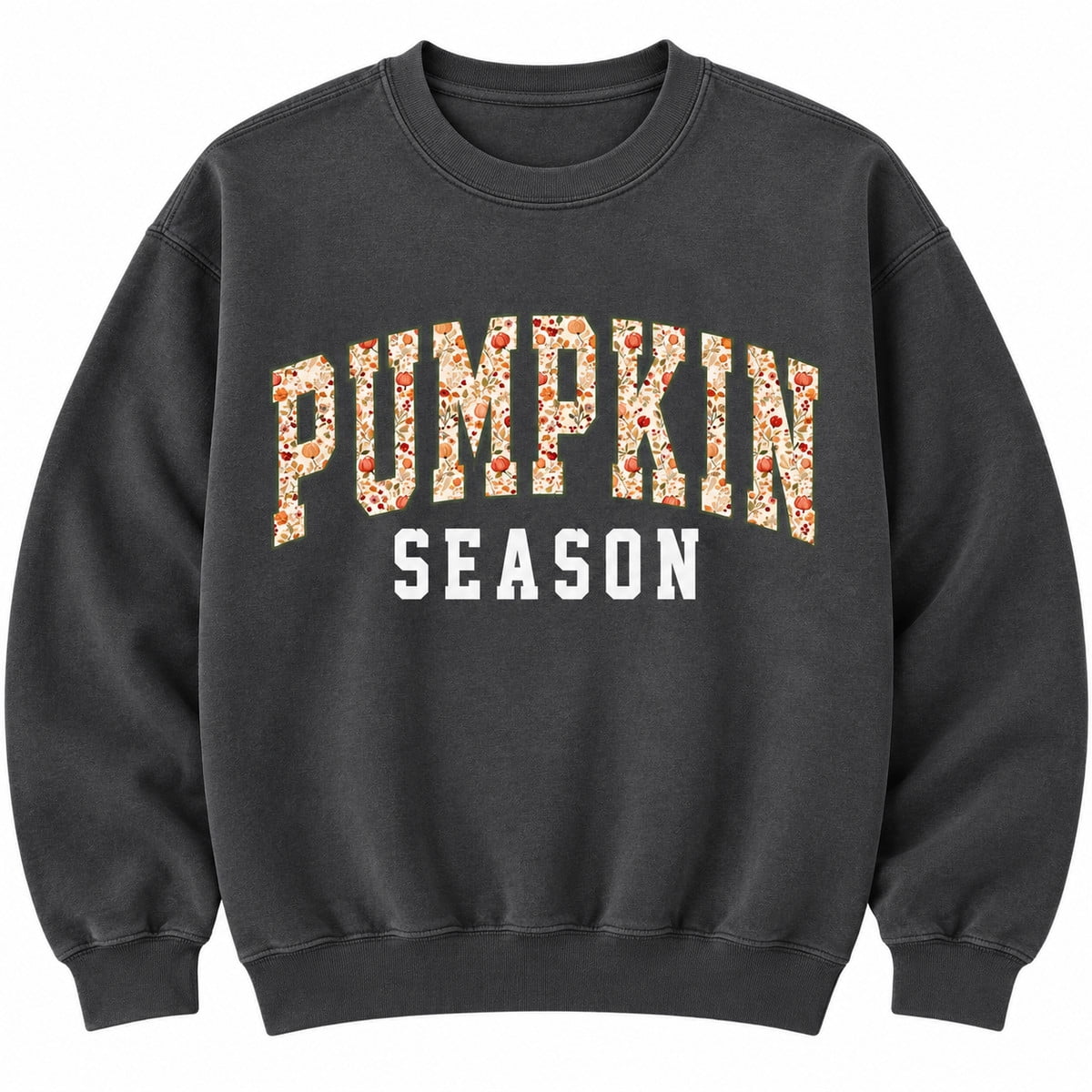 Pumpkin Season Sweatshirt Fall Patch Autumn Thanksgiving Graphic ...