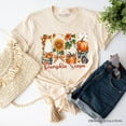thumbnail image 1 of Pumpkin Season T-Shirt, Fall Sunflower Coquette Bow Autumn Tee, 1 of 6
