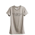 thumbnail image 1 of Pumpkin Season Women's Fashion Relaxed T-Shirt Tee Heather Tan Small, 1 of 3