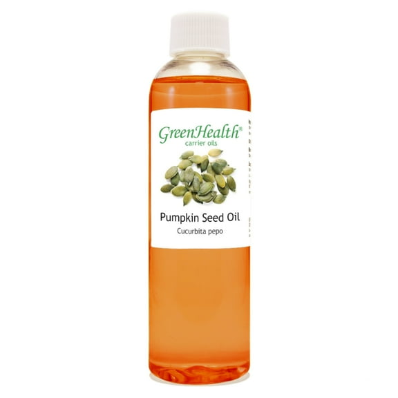 Pumpkin Seed Carrier Oil - 4 fl oz - Clear Plastic Bottle w/ Cap
