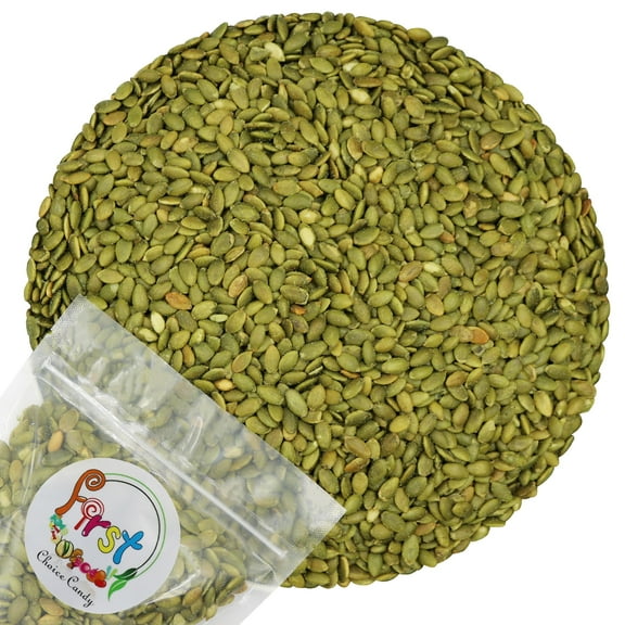 Pumpkin Seeds Pepitas Roasted/Salted 3 Pound Bulk Bag
