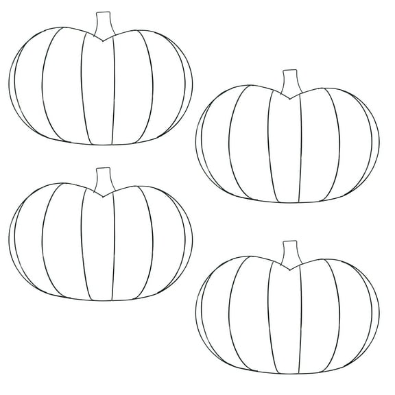 Pumpkin Shaped 3D Metal Wreath Forms 13x17.625 Inches Fall Halloween Farmhouse Autumn Thanksgiving DIY Art Craft Material Supplies Making Centerpiece Bouquet Decoration Indoor Outdoor Wreath Pack of 4