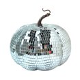 thumbnail image 1 of Pumpkin Shaped Disco Mirror Ball Fall Decoration, Reflective Tabletop Ornament for Home Party Bar Desktop Harvest Display, 1 of 4