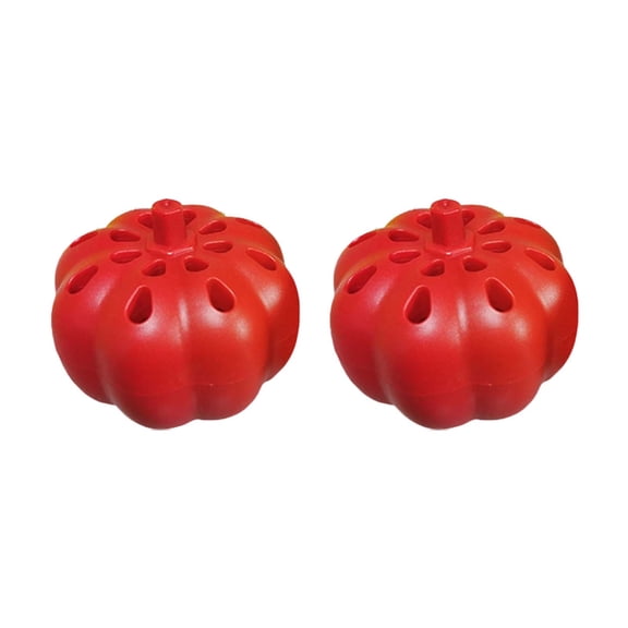 Pumpkin Shaped Flying Insect Catcher, 2 Pack Reusable Vented Pumpkin Fly Trap, Fall Decorative Fruit Fly Gnat Catcher for Kitchen Indoor Outdoor