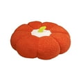 thumbnail image 1 of Pumpkin Shaped Futon Cushion 17.71x17.71x4.72in Thickened Seat Pad with Flock Cover, Multi-Functional Back Support Pillow for Living Room Bedroom Sofa(Red), 1 of 6