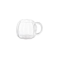thumbnail image 1 of Pumpkin Shaped Glass Mug, Halloween Drinking Mug for Autumn and Home Decor, Fall Harvest Beverage Mug for Coffee, Tea, Juice Clear, 1 of 6