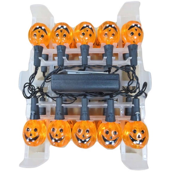 Pumpkin-Shaped LED Light