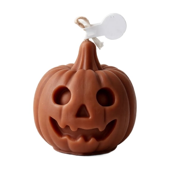 Pumpkin Shaped Scented Candles Thanksgiving Fall Pumpkin Candles Decoration Halloween Aromatherapy Candles for Home Kitchen Table Decor Halloween Party Supplies