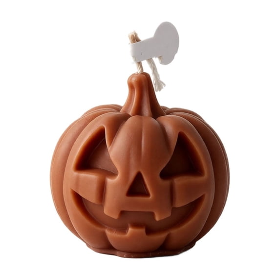 Pumpkin Shaped Scented Candles Thanksgiving Fall Pumpkin Candles Decoration Halloween Aromatherapy Candles for Home Kitchen Table Decor Halloween Party Supplies