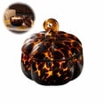 thumbnail image 1 of Pumpkin Shaped Scented Glass Candle, Three Wick Blended Warm Spice Candle for Burning & Lighting, Halloween Thanksgiving Fall Festival Table Centerpiece Decor Layout, Brown, 1 of 7