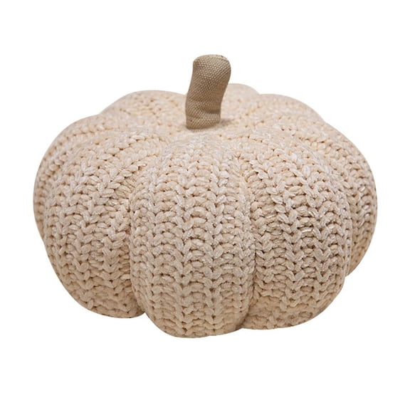 Pumpkin Shaped Throw Pillow for Living Room Sofa Bed Decor and Halloween Decoration