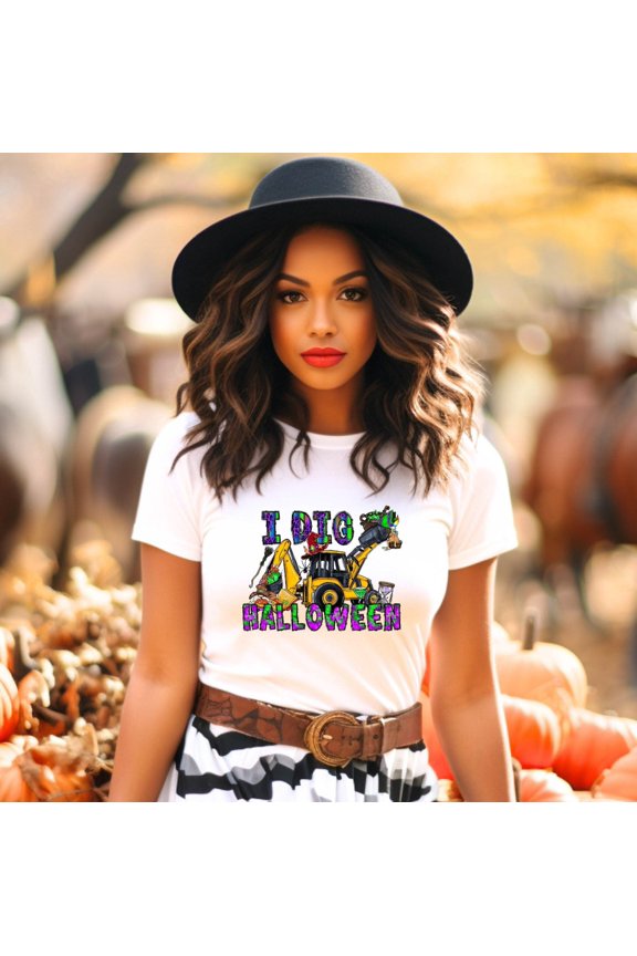 Pumpkin Shirt, I Dıg Shirt, Backhoe Loader Men, Witch Western Shirt, Autumn Harvest T-shirt TSHIRT All Size S-5XL