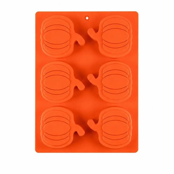 Pumpkin Silicone Cake Mold 2 Pack, Fall Baking Molds for Halloween Treats