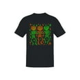 thumbnail image 1 of Pumpkin Skeleton Dance Party Men's T-shirt, 1 of 3