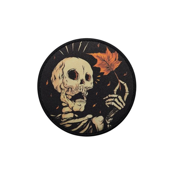Pumpkin Skull Embroidery Patch Armband Badge Military Decorative Sewing Applique Embellishment Tactical Patches(lxf)