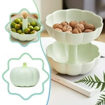 Pumpkin Snack Bowl, Pumpkin Serving Bowl, Pumpkin Snackle Box, Pumpkin Serving Tray, Stacked Pumpkin Snack Holder, Pumpkin Candy Box Plastic Dish Pan Snack Tray