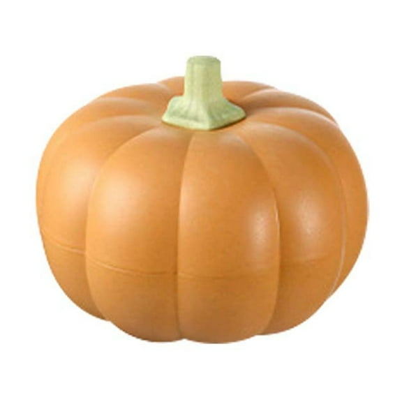 Pumpkin Snack Holder with Lid, Double Layer Serving Container with 3 Divided Compartments, Candy Fruit Nut Tray, Snack Bowl - B