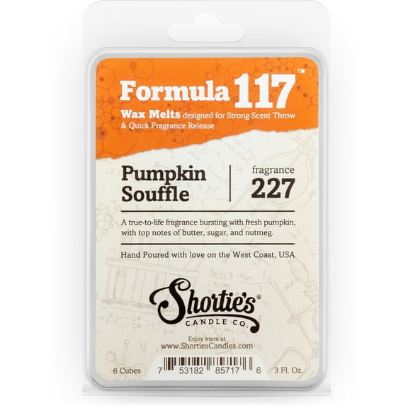 Pumpkin Souffle Wax Melts - Highly Scented + Natural Oils - Shortie's Candle Company