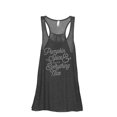 thumbnail image 1 of Pumpkin Spice And Everything Nice Women's Fashion Sleeveless Flowy Racerback Workout Yoga Tank Top Charcoal Grey X-Large, 1 of 3