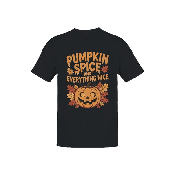 Pumpkin Spice Autumn Vibes Men's T-shirt