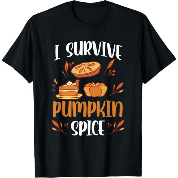 Pumpkin Spice Butter Cream Savory Cake Pie Cereal Cookies T-ShirtMen's and women's short-sleeved pure cotton shirts
