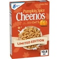 thumbnail image 1 of Pumpkin Spice Cheerios Gluten Free Breakfast Cereal, Whole Grain, 10.8 oz, 1 of 12