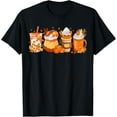 thumbnail image 1 of Pumpkin Spice Coffee Latte Fall Autumn Season Hello Fall T-Shirt, 1 of 3